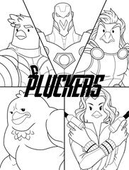 Pluckers Avengers Front